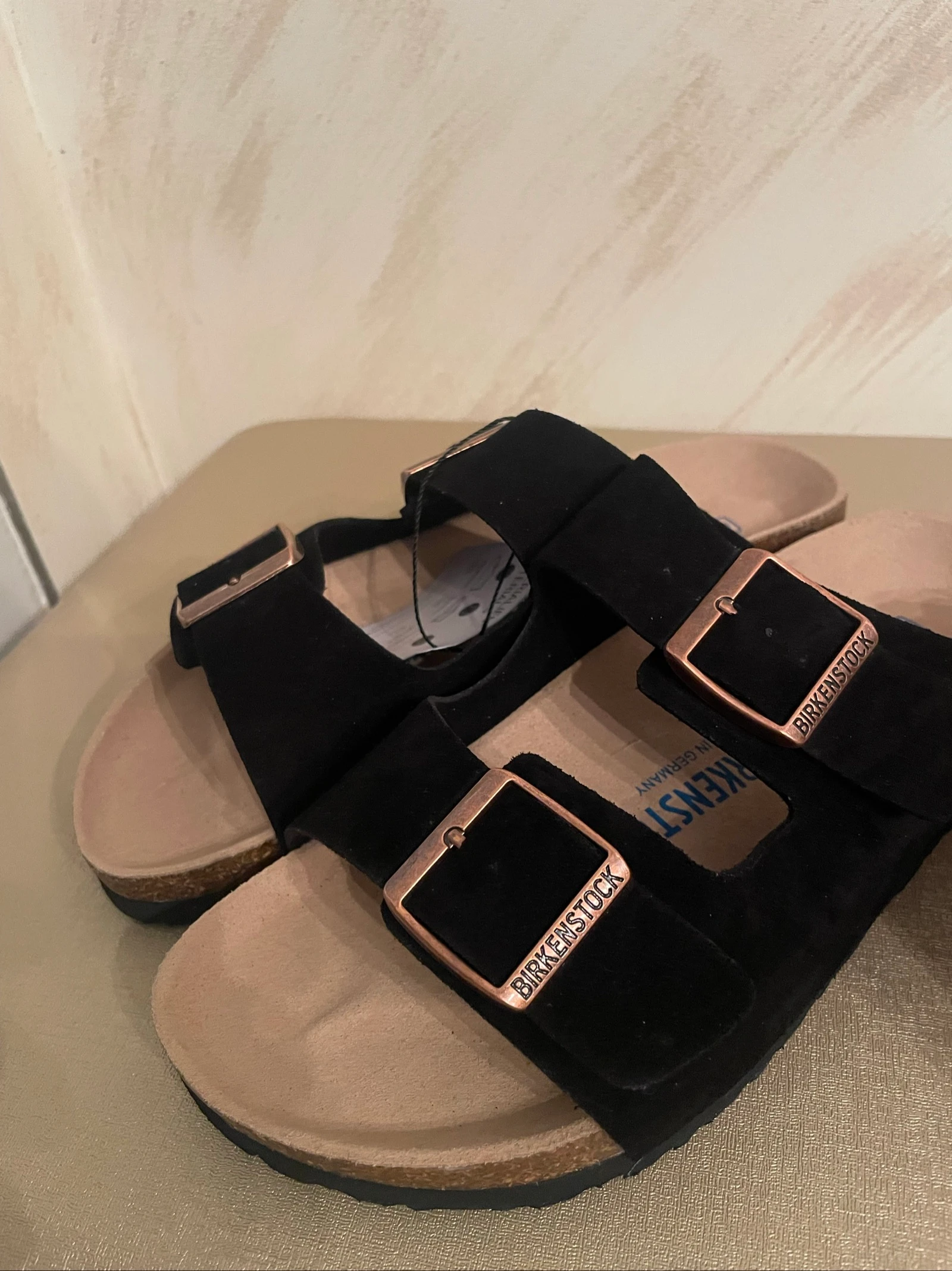 Sandalias Birkenstock negras